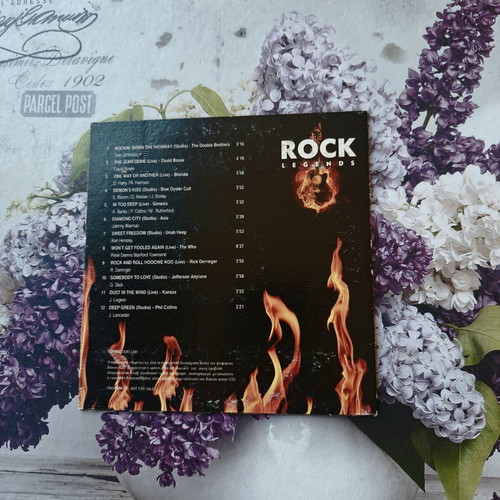 Rock Legends CD used with 12 classic rock hits