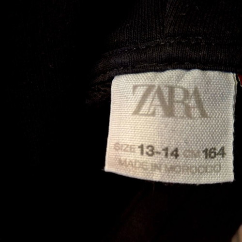 Zara x Stranger Things Hoodie 164, like new, black