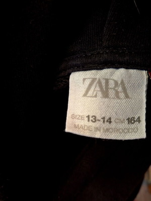 Zara x Stranger Things Hoodie 164, like new, black