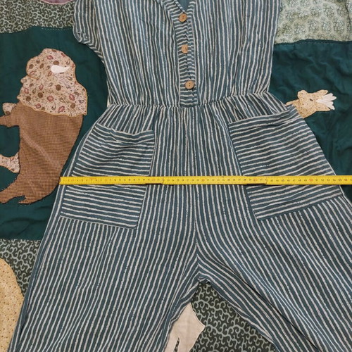 Cotton jumpsuit, one size, multicolor