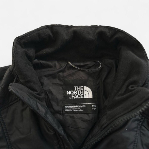 The North Face thin quilted jacket black like new