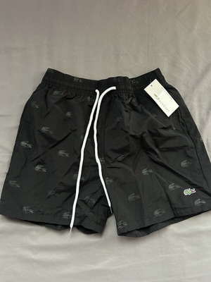 Lacoste Swim Short brand new, size Medium, black