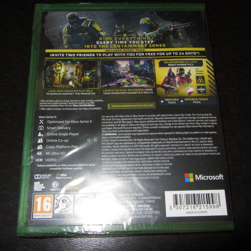 Rainbow Six Extraction Deluxe Edition Xbox Series X και Xbox One παιχνίδι