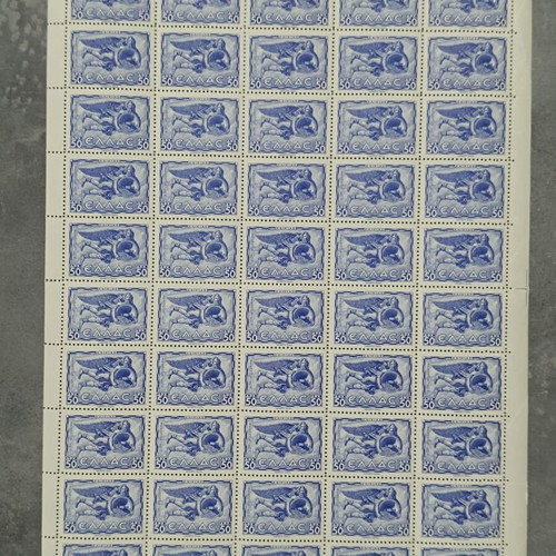 1943 Anemoi B' Complete Airmail Stamp Series Lux
