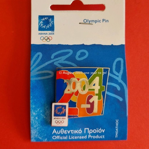 Athens 2004 Olympic pins new, set of 10 pieces