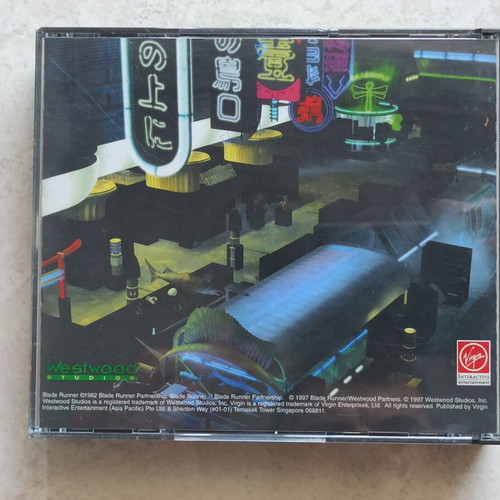 Bladerunner PC new, 4 CD case