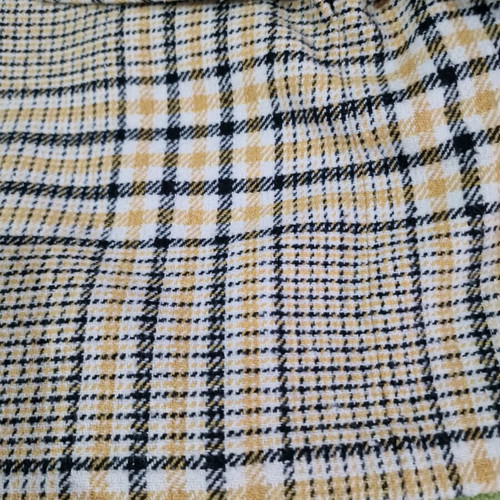 George UK tweed mini skirt size S, like new, black and yellow