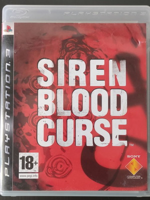Siren Blood Curse PS3 game like new