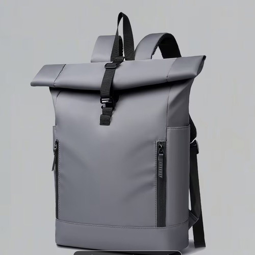 Unisex backpack large capacity gray new