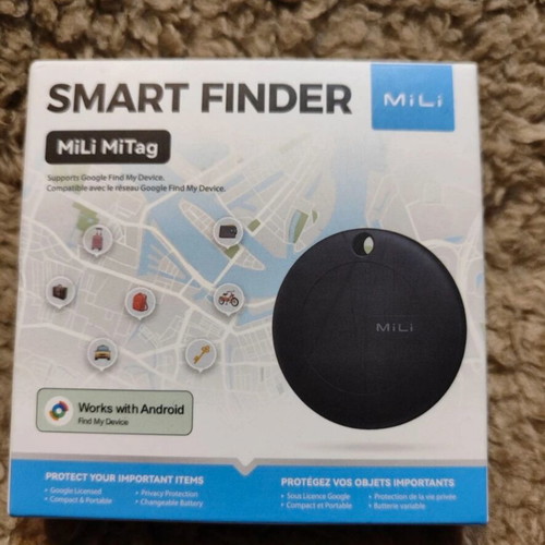 Smart Tracker for Android Bluetooth with leather keychain case
