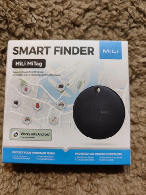 Smart Tracker για Android Bluetooth με δερμάτινη θήκη μπρελόκ