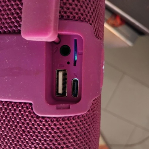 TG Wireless Small Bluetooth Speaker used with aux, USB, memory card slot