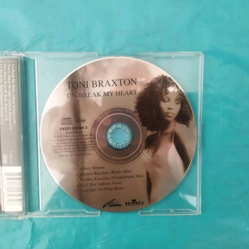 Toni Braxton, Seal, Mono CD like new, singles