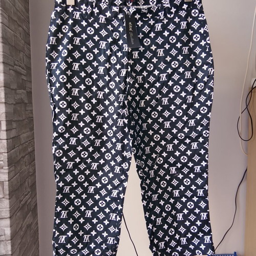 H&H pants new with tag, black and white, size L