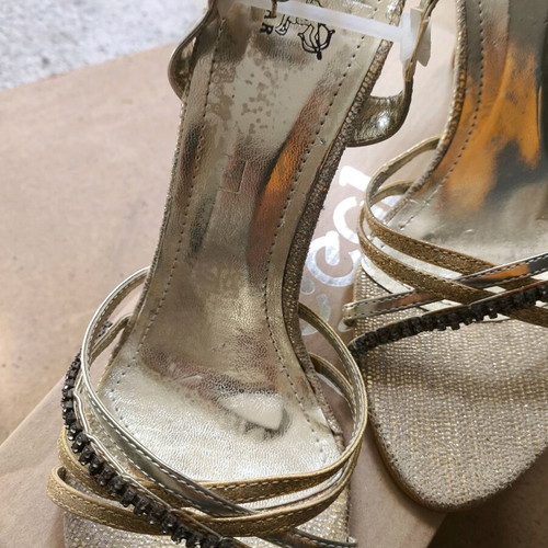 Sandals gold and silver new, sizes 40 and 41