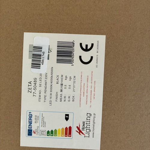 Ceiling light like new with modern design