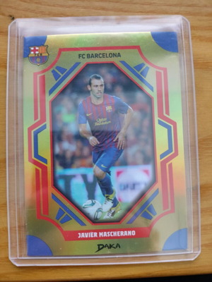 Daka FC Barcelona 2025-26 Javier Mascherano card like new