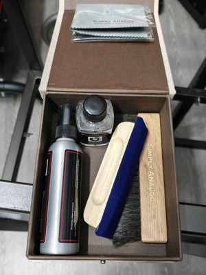 Kit καθαρισμού βινυλίου και βελόνας καινούργιο