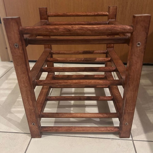 Wooden wine rack 9 positions like new