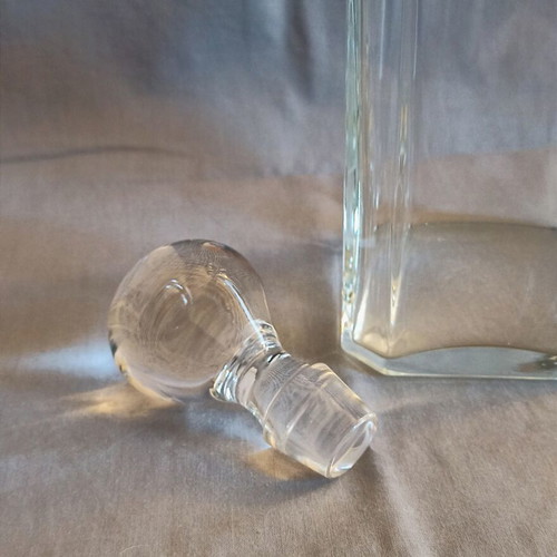 Wedding crystal carafe, new, 26cm height