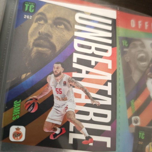 Panini Euro League Top Class 2025 Album used with 100 cards
