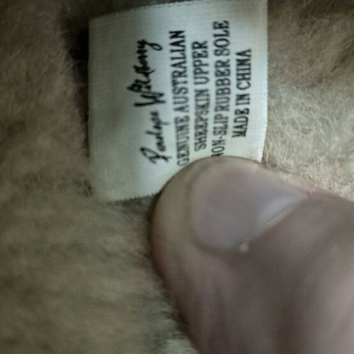 Suede boots used beige-brown with fur lining size 37-38