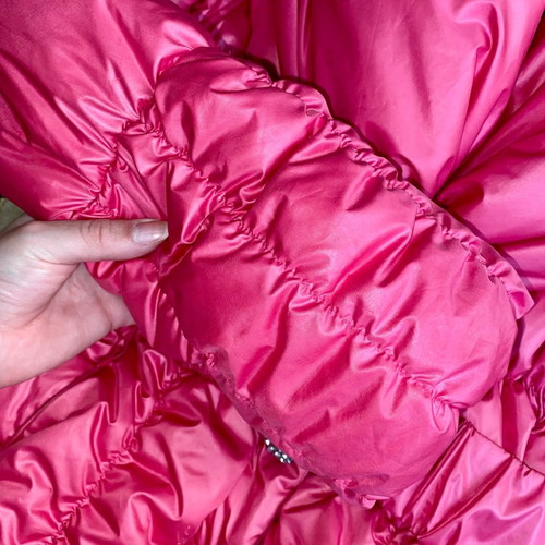 Blumarine puffer jacket new fuchsia color Blugirl