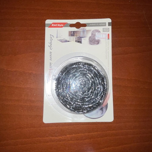 Kmt Style stainless steel wire kitchen scrubber