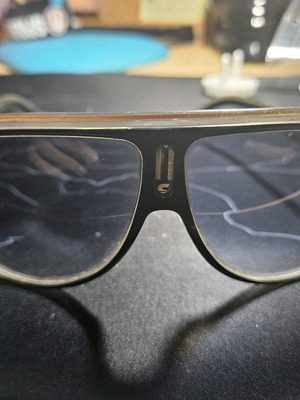 Carrera Speedway/N T5C/9O men's sunglasses used with black frame and blue gradient lenses