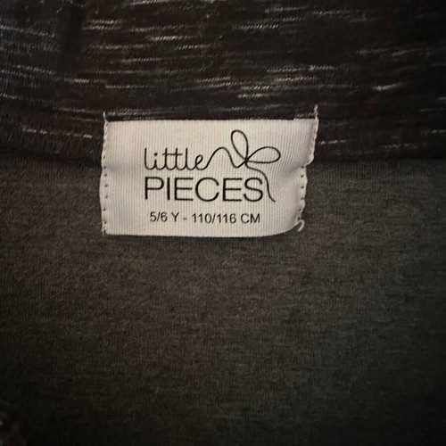 Little Pieces skirt for girl 5-6 years like new, black melange