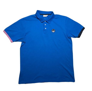 Ellesse Polo T Shirt μπλούζα ανδρική XXL μπλε κοντομάνικη