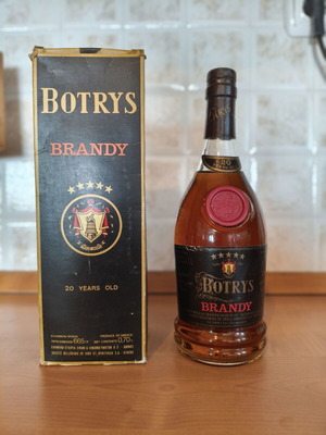 BOTRYS 20 Years Old μπράντι, Σφραγισμένο με αυθεντικό κουτί
