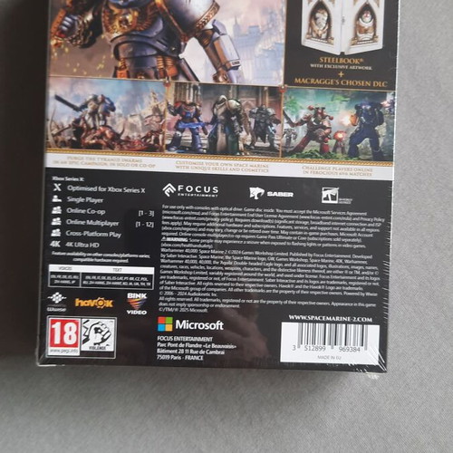 Warhammer 40,000 Space Marine 2 Ultima Limited Edition Xbox Series X new
