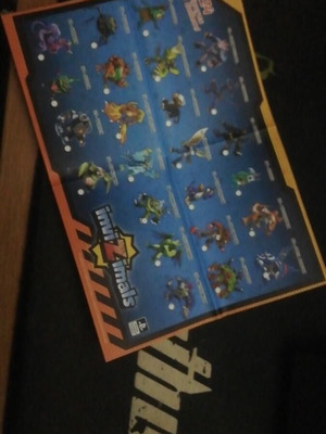 Invizimals catalog like new from the figure series
