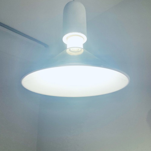 Metal Industrial Lampshade White New