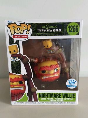 Funko Pop Simpsons Nightmare Willie καινούργιο αποκλειστικό