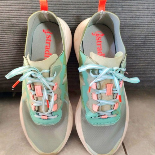 Stradivarius Mesh Athletic Sneakers like new, multicolor, size 39