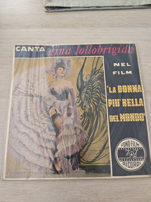 Vinyl Gina Lollobrigida Canta 7", 45 RPM, EP μεταχειρισμένο