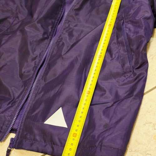 Banner kids jacket new, windbreaker with hood, purple, age 10-12