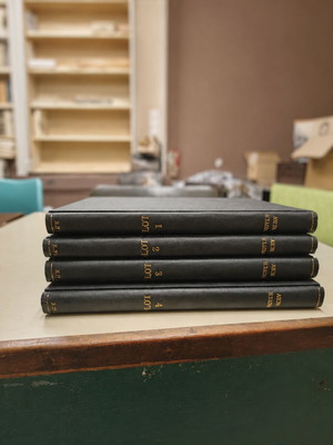 Set of 4 used volumes of Agia Lydia magazine 1973-1976