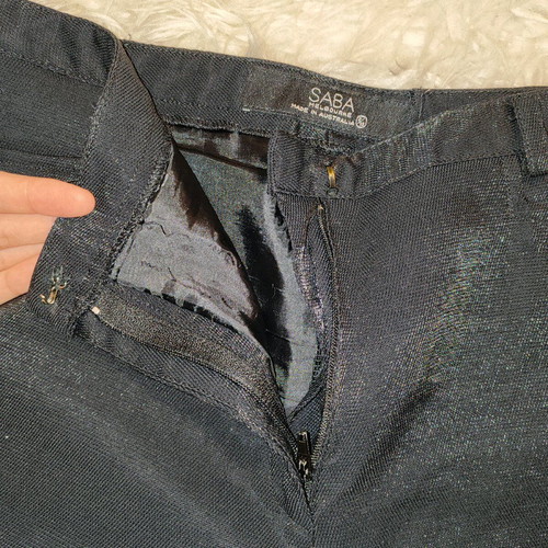 Saba black vintage formal pants like new, size S