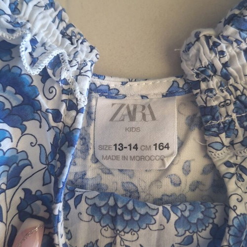 Zara Kids Floral Blouse size 13-14 years 164cm like new