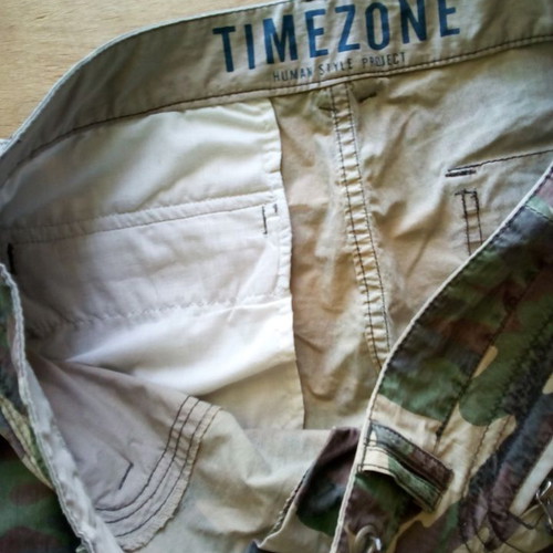 Timezone military pants used, size 34