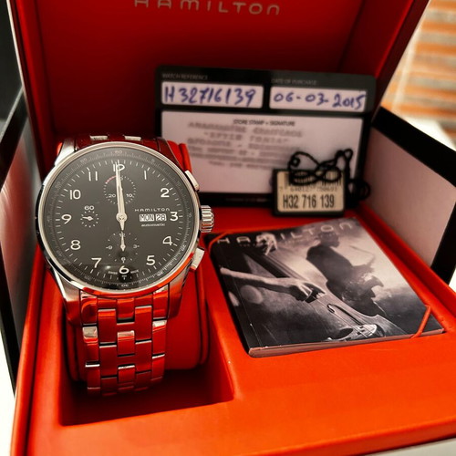 Hamilton Jazzmaster Maestro Chrono like new men's watch