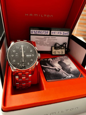Hamilton Jazzmaster Maestro Chrono like new men's watch