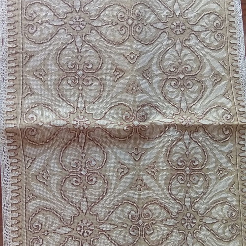 Handmade embroidered table linens set