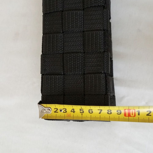 Storage basket used, black woven rattan metal
