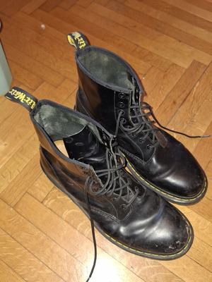 Dr. Martens boots classic black size 47 used