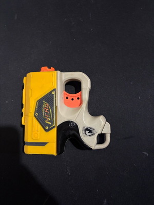 Nerf toy gun used with bonus spheres