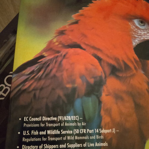 Live Animals Regulations 25th Edition 1998, authentic IATA manual new